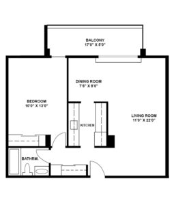 One Bedroom Suites – Tiffany Towers